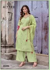 Aaika By Mittoo Viscose Weaving Kurti With Bottom Dupatta